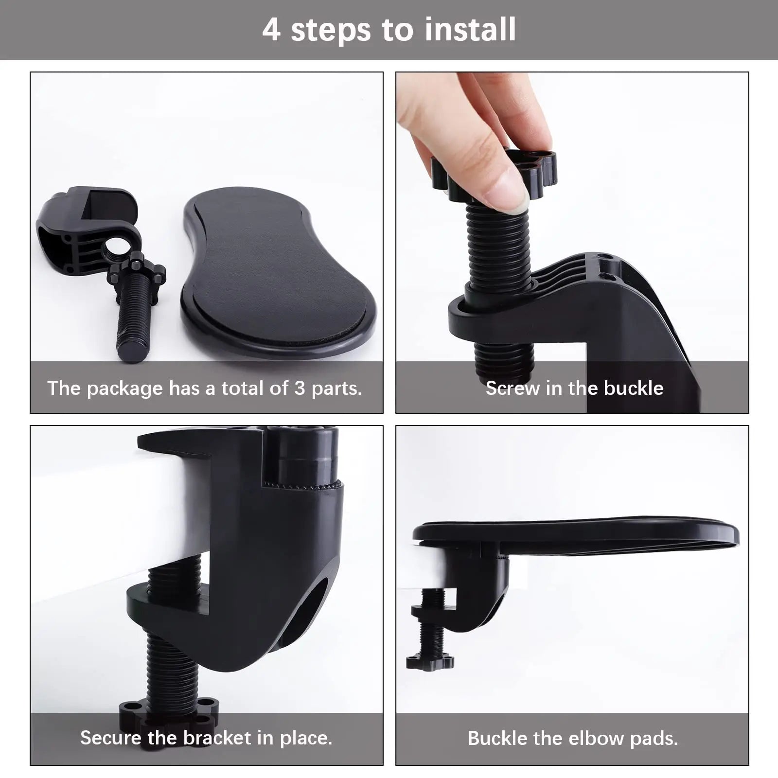 Ergonomic Arm Rest Support – Relieve Pressure & Work Comfortably All Day! Baidya shipping