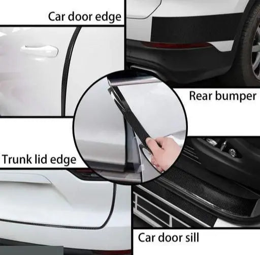 Scratch-Proof Carbon Fibre Tape for Car Interiors & Exteriors Baidya shipping