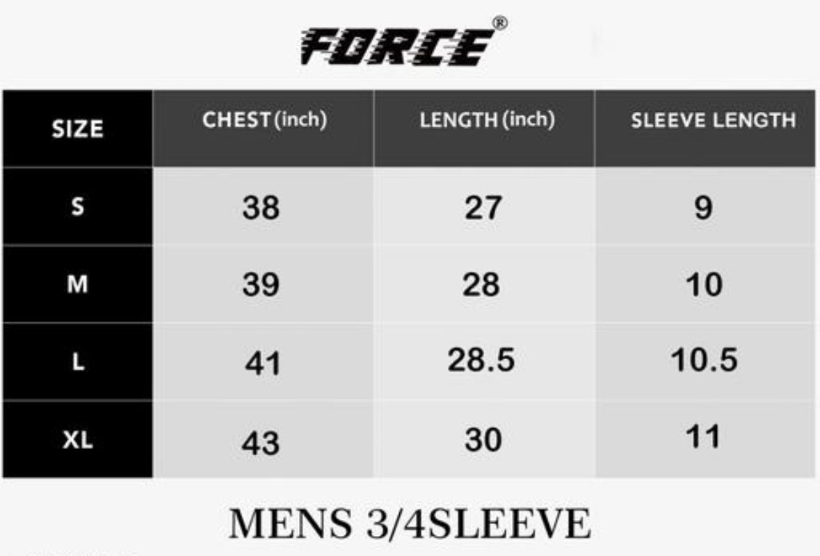 Force Printed Men’s Round Neck Black T-Shirt – Stylish & Comfortable Baidya shipping