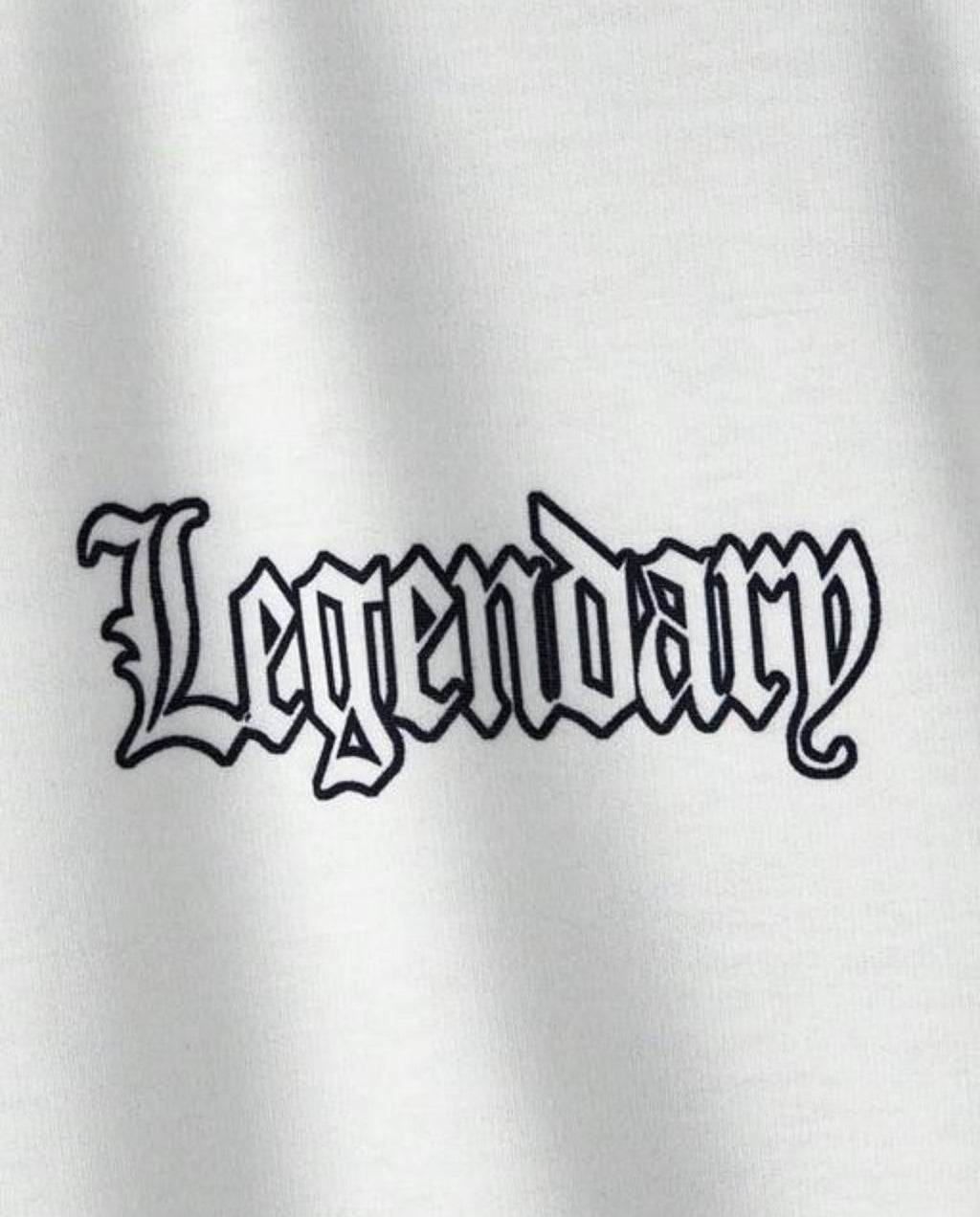 Legendary Flames Graphic T-Shirt – White Baidya shipping