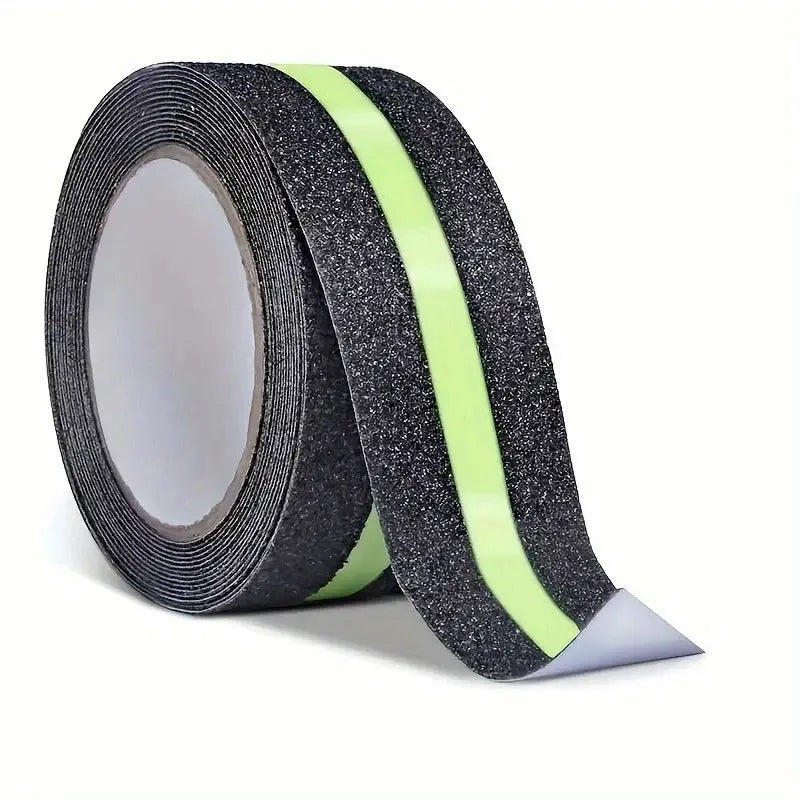 Safety Grip Tape with Night Glow – Slip-Resistant, Weatherproof & Easy to Apply (5M) Baidya shipping