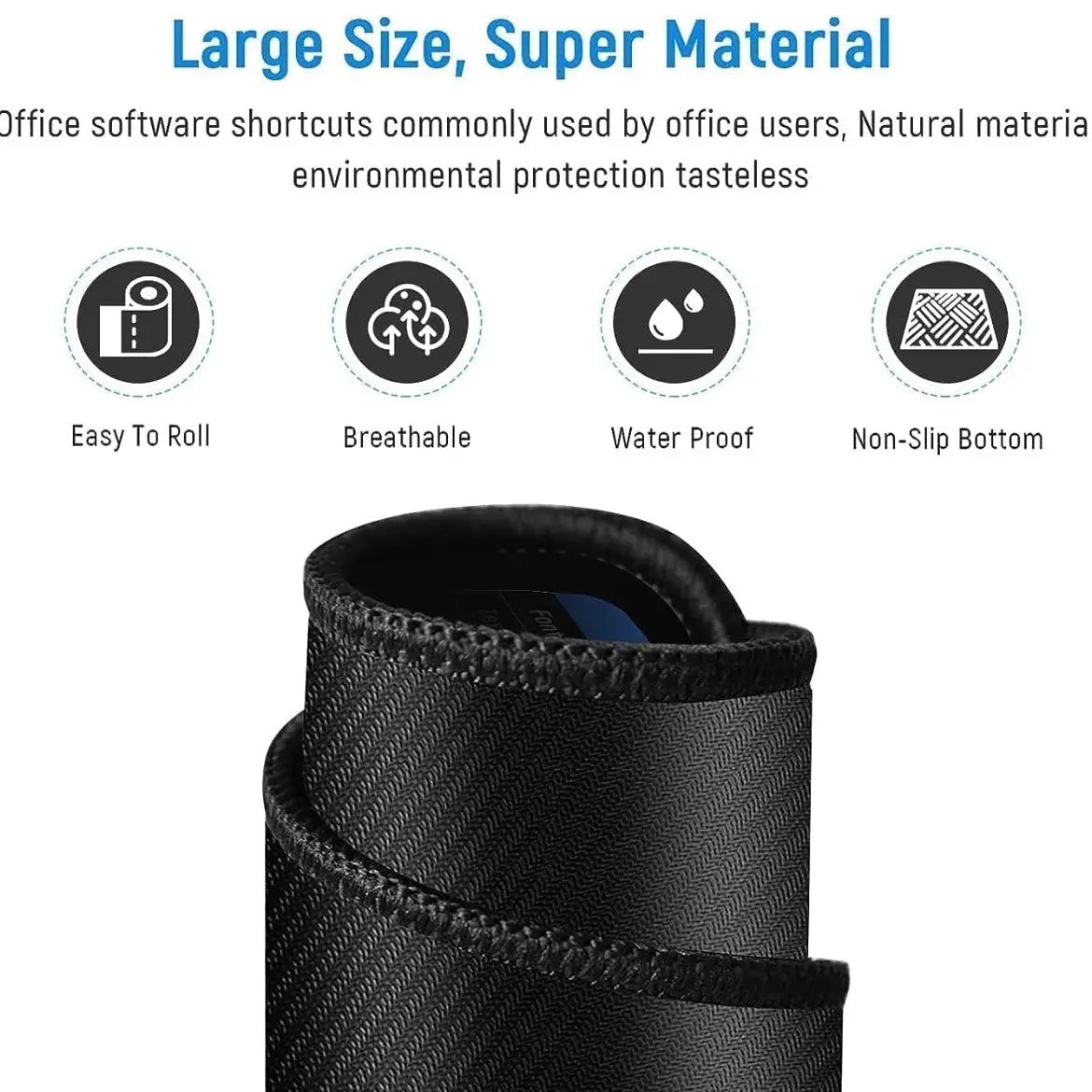 Pro Shortcut Guide Desk Pad for Office & Study Baidya shipping