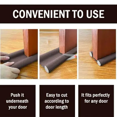 Pack of 4 Door Bottom Sealing Strip Guard – 39 Inch, Premium Draft Stopper, Noise & Dust Blocker for Home Baidya shipping