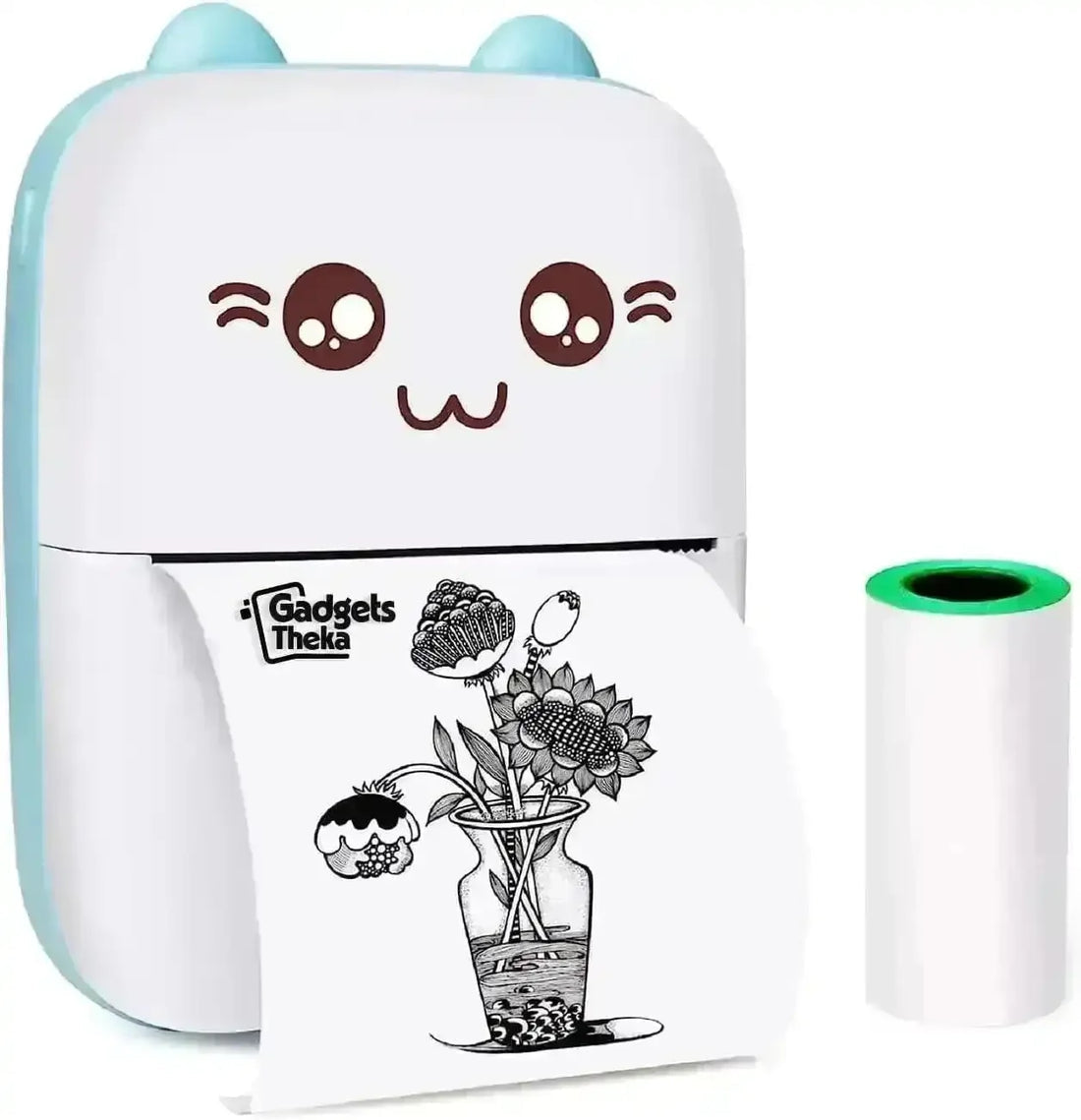 Cute Mini Pocket Thermal Printer – Portable Wireless Bluetooth Printer for Notes, Photos & Labels Baidya shipping